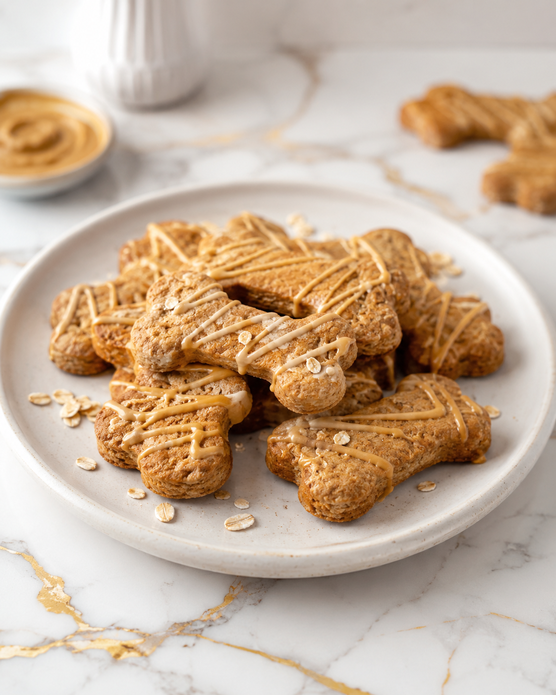 Peanut Butter Dog Cookies